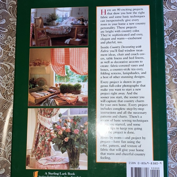 COUNTRY DECORATING with Fabric book by Chris Rankin.  $13 - Picture 8 of 8